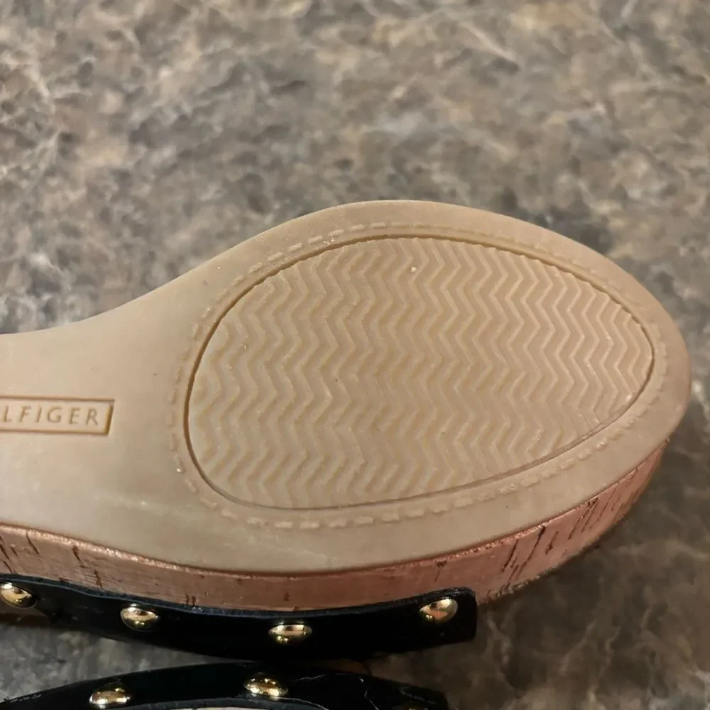 Tommy Hilfiger Platform Sandals - Womens Size 8 -‎ Worn Once